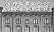 Fototapeta artystyczna Station B&W stacja Wrocław Nadodrze