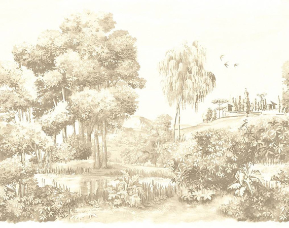 Panel Landscape Crayon