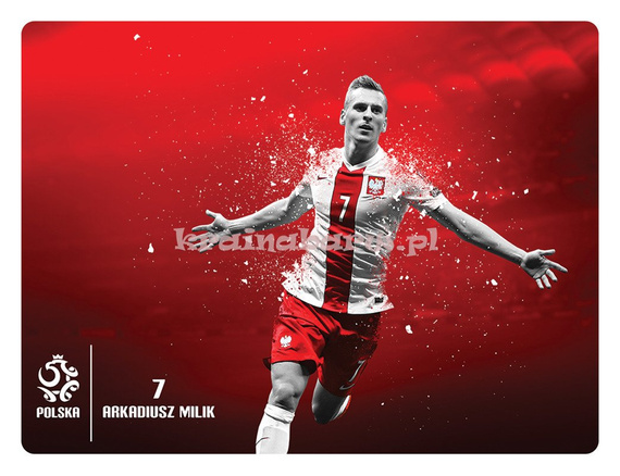 Obraz na tafli PTD229T2 Arkadiusz Milik 7